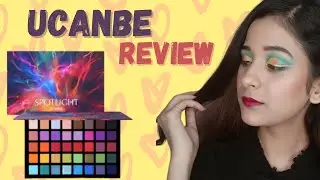 UCANBE SPOTLIGHT PALETTE REVIEW + SWATCHES | @Cuffs N Lashes | Best AFFORDABLE Eyeshadow Palette