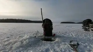 #Karelia#Guidedfishing#River#Lake#Weather  Утопил шнек, попытался решить проблему