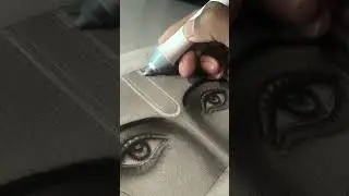 krishna eyes draw...........❣️💕🖌️#charcoaldrawing #charcoalpencils #eyesdrawing #ytshorts