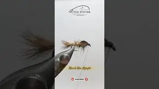 Deadly Hare&rsquo;s Ear Nymph! Fly Tying Tutorial Short | Big & Hairy Trout Magnet!