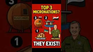 Top 3 Micronations That Actually EXIST! 🏳️😲