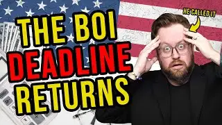 FINCEN BOI Report Update: Government Mandates BOI Report Again??