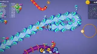 Worms Zone game play io hungry Snake Game।#WormsZone#BigSnake#Gaming