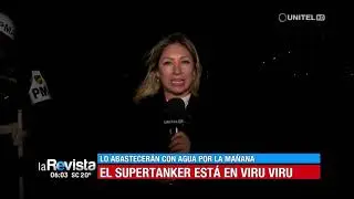Santa Cruz: El Super Tanker llegó a Viru Viru la madrugada de este viernes
