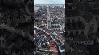 Antwerp, Belgium 🇧🇪 #travel #bestofeurope #europe #dronevideo #dji