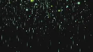 Falling Glitter Particle Rain Glowing Sparkle Light 4K Visuals Loop Background | Glitter | Sparkle