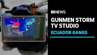 Ecuadorian TV studio taken over by gunmen | ABC News