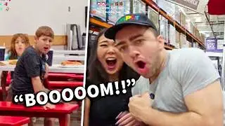 Mizkif and ExtraEmily traumatize kids at Costco