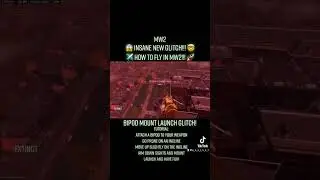 #MW2 Flying Glitch - #MWII Bipod Launch Glitch
