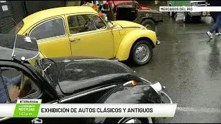 Exhibici&oacute;n de autos cl&aacute;sicos y antiguos - Teleantioquia Noticias