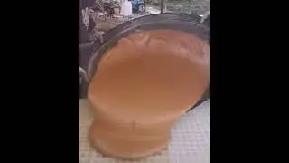 The ancient Chinese and rural brown sugar making process, Factory Real Shot 127
