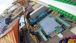 KMG Inversion Black Out (Thurner) Herbst Urfahranermarkt Linz 2022 POV Onride