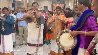 #arumugasamy #darshanam  #thiruvizha Day 7 I #kpkumaran #nadhaswaram I London Sri Murugan I 11.08.23