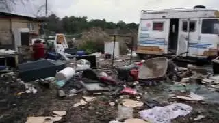 Addio campo Rom, le immagini dello sgombero