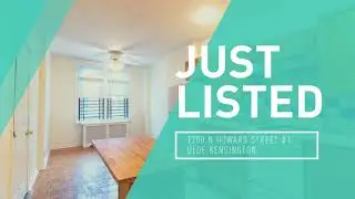 1208 N Howard Street #1: 1BD/1BA Home For Rent
