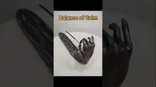 Forged Hand Incense Holder | Balance of Calm #blacksmith #forging #metalart #shorts