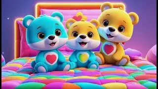 Three Little Bears Bounce on the Bed + More Nursery Rhymes & Kids Songs