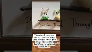 Positive mindset #fyp #rockpainting #pebbleart #rock #lifeisbutadream #artist #joy