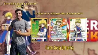 Union Arena Hunter x Hunter Unboxing Video