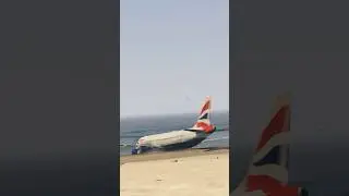 British Plane Makes Shocking Beach Landing