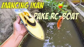 Cara Mancing Ikan pakai RC Boat Murah