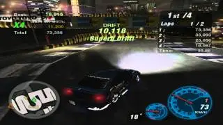 Need For Speed: Underground 2 - Race #159 - Drift (Stage 5)