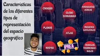 Características de los diferentes tipos de representación del espacio geográfico (croquis, planos...