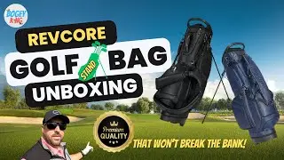 Premium Golf Bag At Not So Premium Price! RevCore Golf Stand Bag Unboxing