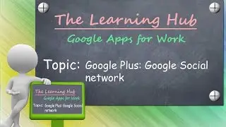 Google plus: Google Social Network
