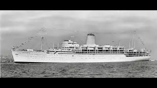 Le paquebot SS ARCADIA de la Cie P&O/  The liner SS ARCADIA.@Perrin-M-croisieresetpaquebots