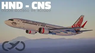 Infinite Flight LIVE: Tokyo to Cairns | Virgin Australia 737 MAX | Open Beta 26.1