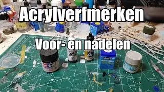 Acrylverfmerken: voor- en nadelen