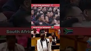 Laughter vs Silence 😂😐 South Africa & North Korea Parliaments #southafrica  #northkorea  #parliament