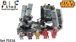 Lego Star Wars 75216 Snoke's Throne Room - Lego Speed Build Review