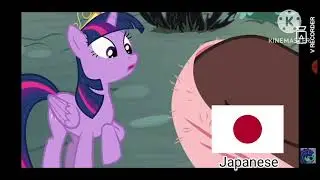 My Little Pony in 4 Different Languages (English/Spanish/Japanese/Filipino)
