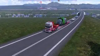 [2K] ETS2 1.53 MAP COMBO [Kazakhstan カザフスタン] | SCANIA RJL R4 DC16 V8 SOUND