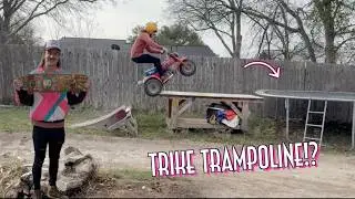 Trampoline VS 3-Wheeler
