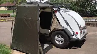 Teardrop Camper - Side Tent