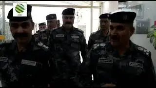 زيارة مدير عام شرطة الطاقة اللواء الركن ظافر نظمي إلى مقر شركة توزيع المنتجات النفطية فرع نينوى