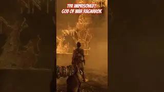 God of War Ragnar&ouml;k🩸Black Smoke, Bleeding Earth Tyr Imprisoned | Dark Prophecy #godofwarragnarok #yt