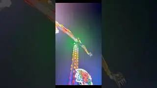 XLR8 FunFair Ride @ Loughborough Fair 2025 KMG Speed 8 John Groom #funfair #thrillride #fairrides