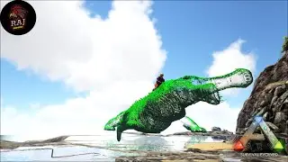 Tame Vagabond Sarco 🥰 Defeat Three Tyer Boss ARK Dino Hunter EPISODE