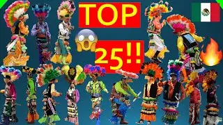 ⚠️🥁𝐓𝐎𝐏 𝟐𝟓 𝐃𝐀𝐍𝐙𝐀𝐒 𝐃𝐄 𝐌𝐄́𝐗𝐈𝐂𝐎❗❗❗ 🔥Mejores danzas🎻Matlachines🎉Pasos😎Penachos del mundo🌍 ℂ𝕆ℕ𝕍𝕆ℂ𝔸𝕋𝕆ℝ𝕀𝔸🥳