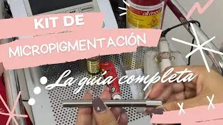 Materiales b&aacute;sicos para hacer un microblading