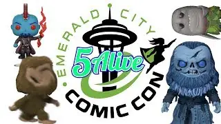 Emerald City Comic Con 2018 ECCC Funko Pop Exclusive Cuphead,Rick & Morty, Star Wars and tons more!
