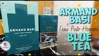 ARMAND BASI L'EAU POUR HOMME BLUE TEA (2021) - отличный современный свежий аромат за недорого!