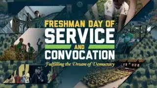 The George Washington University's 5th Annual Freshman Day of Service and Convocation