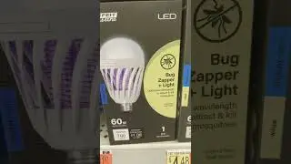 Bug Zapper Lightbulb?! 💡🤯