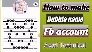 How to make bubble name id on facebook 2022 | create bubble name facebook account without proof 2022