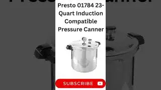 Presto 01784 23-Quart Induction Compatible Pressure Canner. _Product Review #viral #shorts